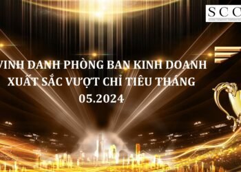 Vinh danh phòng ban kinh doanh xuất sắc vượt chỉ tiêu tháng 05.2024