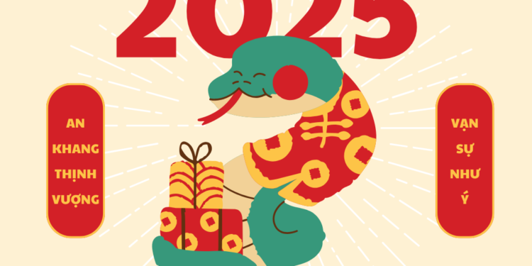 THÔNG BÁO THƯỞNG TẾT DƯƠNG LỊCH XUÂN ẤT TỴ 2025